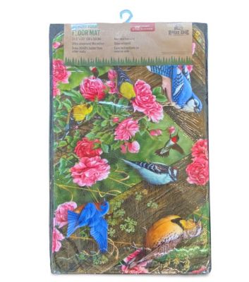 Image showing  Song Birds Memory Foam Bath Mat, 31.5 in. x 20 in.