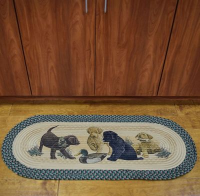 Image showing  Oval Labs Braided Rug, 48 in.