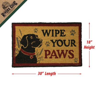 Image showing  Wipe Paws Lab Coir Mat, 30 in. x 18 in.