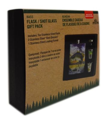 Image showing  Bass Flask and Shot Set