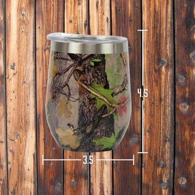 Image showing  Stemless Camo Wine Glass
