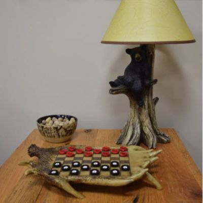 Image showing  Moose Antler Checkerboard Set