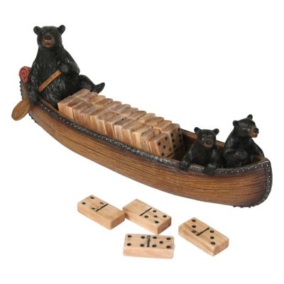 River's Edge Products Canoe Domino Set