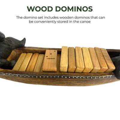 Image showing  Canoe Domino Set