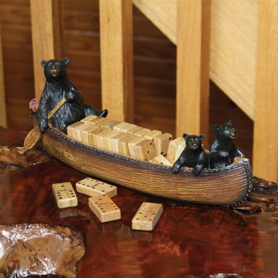Image showing 7 th River's Edge Products Canoe Domino Set