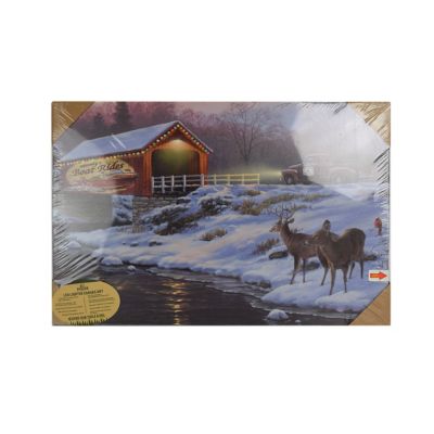 Image showing  Boat Rides LED Art, 24 in. x 16 in.