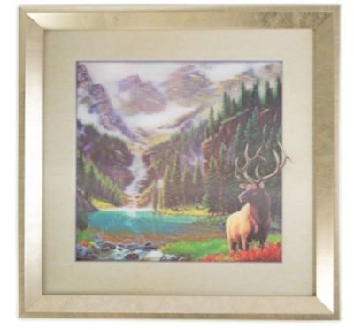 River's Edge Products Lenticular Artwork 5D Elk