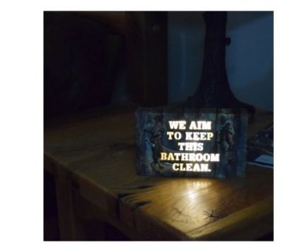 Image showing  Aim to Keep LED Box, 8 in. x 5 in.