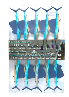 River's Edge Products 10-Light Sailfish Light Set