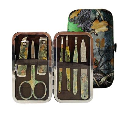 River's Edge Products 7-Piece Travel Size Camouflage Manicure Set