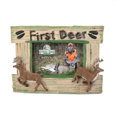 River's Edge Products 4 in. x 6 in. First Deer Picture Frame