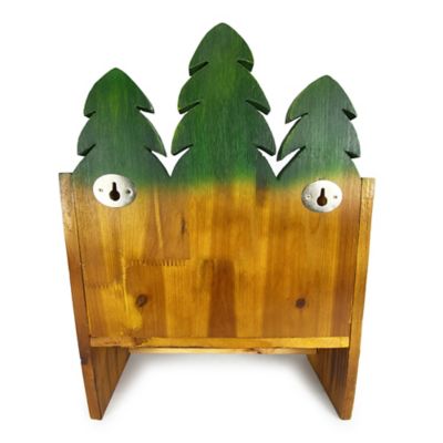 Image showing  Moose Toilet Paper Holder and Magazine Rack Combo