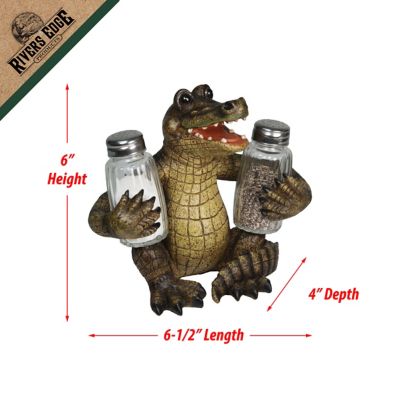 Image showing  Alligator Salt and Pepper Shakers