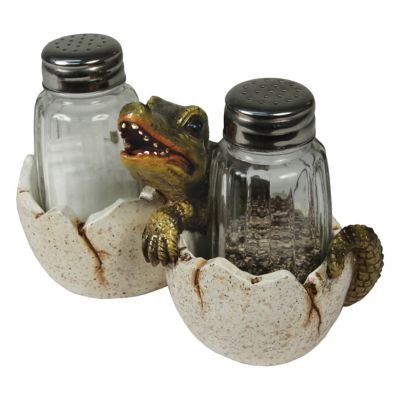 River's Edge Products Baby Alligator Salt and Pepper Shakers