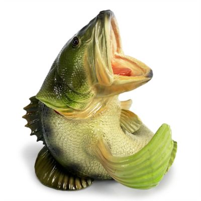 Image showing  Bass Holding Salt and Pepper Shakers