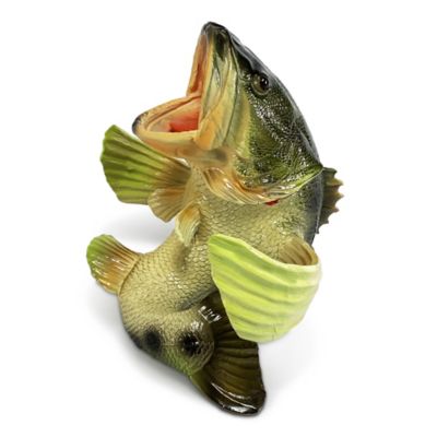 Image showing  Bass Holding Salt and Pepper Shakers