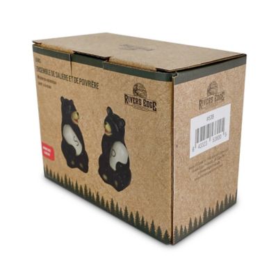 Image showing  Bear Holding Salt and Pepper Shakers