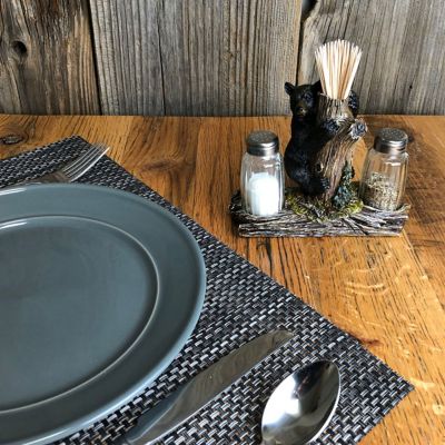 Image showing  Bear with Toothpick Holder Salt and Pepper Shakers