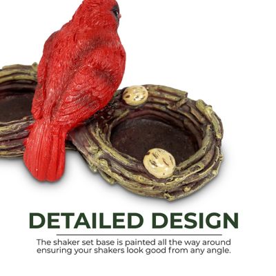 Image showing  Cardinal Salt and Pepper Shakers