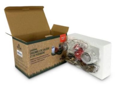 Image showing  Cardinal Salt and Pepper Shakers