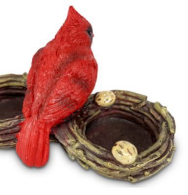 Image showing 7 th River's Edge Products Cardinal Salt and Pepper Shakers
