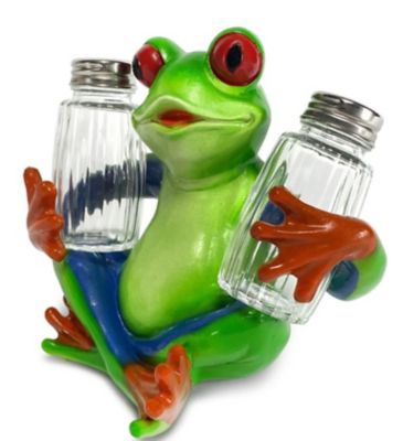 River's Edge Products Tree Frog Salt and Pepper Shakers