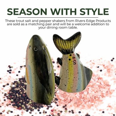 Image showing  Trout Salt and Pepper Shakers