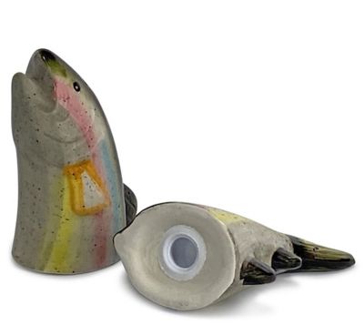Image showing 5 th River's Edge Products Trout Salt and Pepper Shakers