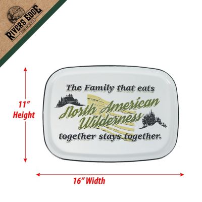 Image showing  Porcelain Enamel Serving Tray