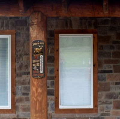 Image showing  ShooTin Deers Tin Thermometer