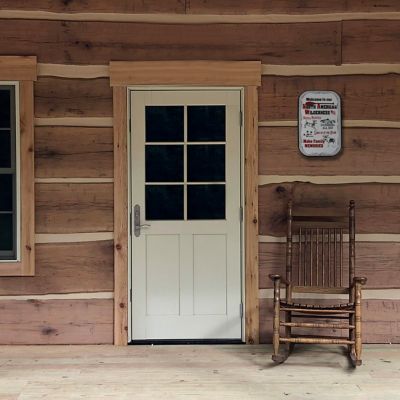 Image showing  Welcome NA Wilderness Porcelain Metal Sign, 18 in. x 11.5 in.