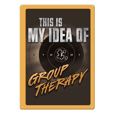 River's Edge Products Group Therapy Tin Sign, 12 in. x 17 in.