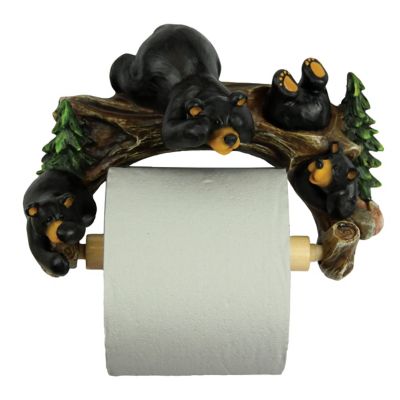 River's Edge Products Cute Bear Toilet Paper Holder