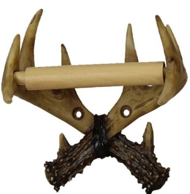 River's Edge Products Holder Deer Antler Toilet Paper