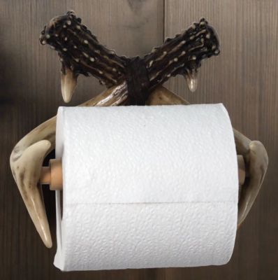 Image showing  Deer Antler Toilet Paper Holder