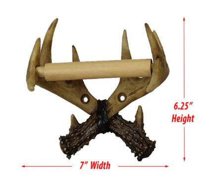 Image showing  Deer Antler Toilet Paper Holder