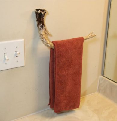 Image showing  Antler Hand Towel Rack
