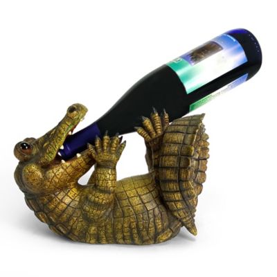 River's Edge Products Alligator Wine Bottle Holder