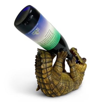 Image showing  Alligator Wine Bottle Holder