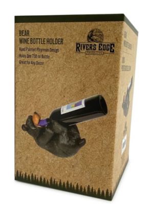 Image showing 5 th River's Edge Products Cute Bear Wine Bottle Holder