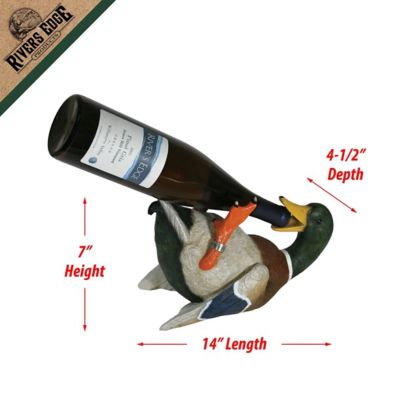 Image showing 5 th River's Edge Products Duck Wine Bottle Holder