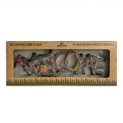 Image showing  Western Welcome Plaque