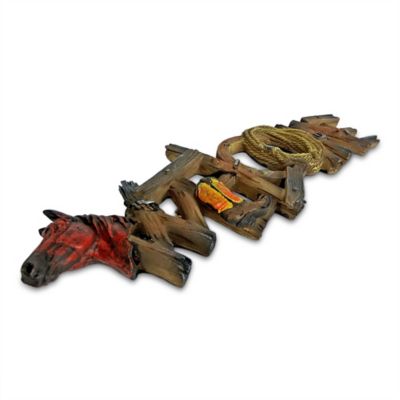 Image showing 5 th River's Edge Products Western Welcome Plaque