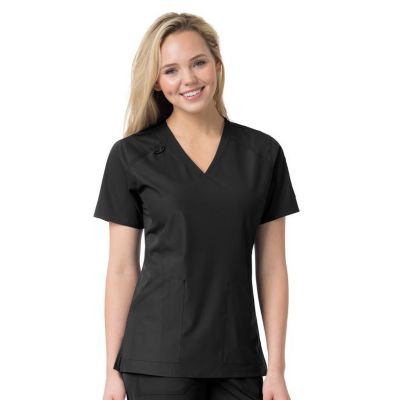 Carhartt Women's Force Liberty Multi-Pocket V-Neck Scrub Top