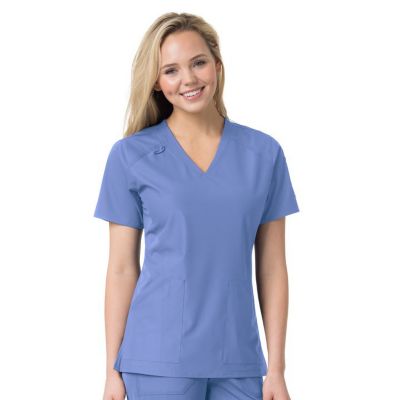 Carhartt Women's Force Liberty Multi-Pocket V-Neck Scrub Top