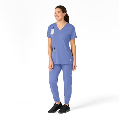 Image showing  Women's Force Liberty Multi-Pocket V-Neck Scrub Top