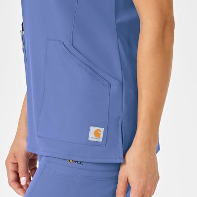 Image showing  Women's Force Liberty Multi-Pocket V-Neck Scrub Top