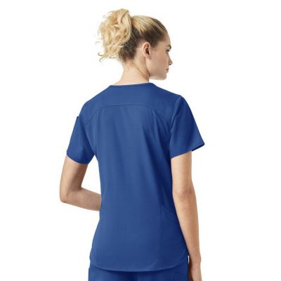 Image showing  Women's Force Liberty Comfort Multi-Pocket V-Neck Utility Scrub Top