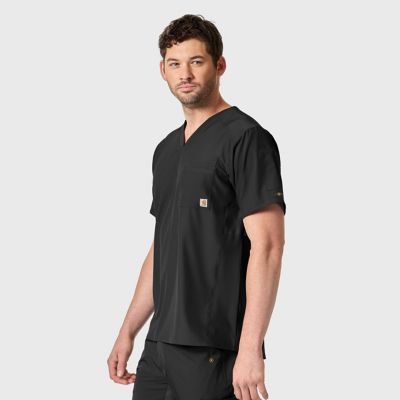 Image showing  Men's Rugged Flex Slim Fit V-Neck Work Shirt