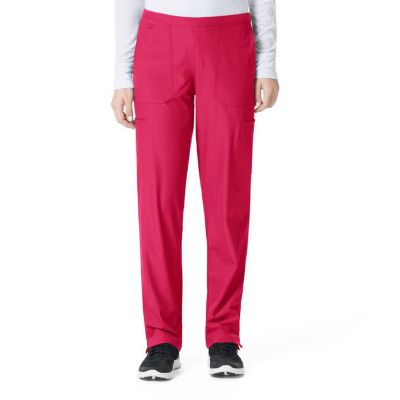 Carhartt Women's Rugged Flex 6-Pocket Straight Fit Mid-Rise Flat Front Straight Leg Scrub Pants
